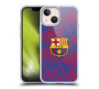 Head Case Designs sous Licence Officielle FC Barcelona Problème Modèles De Crête Coque en Gel [Protection de Qualité Militaire] Compatible avec Apple iPhone 13 Mini Et Compatible avec MagSafe