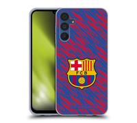 Head Case Designs sous Licence Officielle FC Barcelona Problème Modèles De Crête Coque en Gel [Protection de Qualité Militaire] Compatible avec Samsung Galaxy A15 Et Compatible avec MagSafe