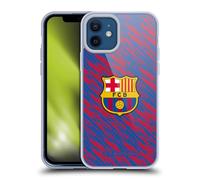 Head Case Designs sous Licence Officielle FC Barcelona Problème Modèles De Crête Coque en Gel [Qualité Militaire] Compatible avec Apple iPhone 12 / iPhone 12 Pro Et Compatible avec MagSafe