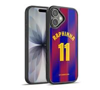 Head Case Designs sous Licence Officielle FC Barcelona Raphinha 2025/26 Joueurs Home Kit Coque en Gel renforcée [Protection de Qualité Militaire] Compatible avec Apple iPhone 17