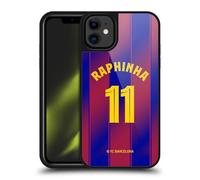 Head Case Designs sous Licence Officielle FC Barcelona Raphinha 2025/26 Joueurs Home Kit Coque en Gel renforcée [Protection de Qualité Militaire] Compatible avec Apple iPhone 11