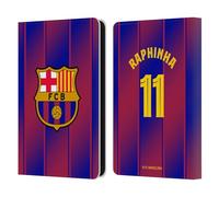Head Case Designs sous Licence Officielle FC Barcelona Raphinha 2025/26 Joueurs Home Kit Étui Portefeuille en Cuir Compatible avec Amazon Kindle 11th Gen 6in 2022