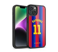 Head Case Designs sous Licence Officielle FC Barcelona Raphinha 2026/27 Kit Domicile Joueurs Coque en Gel renforcée [Protection de Qualité Militaire] Compatible avec Apple iPhone 14