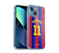 Head Case Designs sous Licence Officielle FC Barcelona Raphinha 2026/27 Kit Domicile Joueurs Coque en Gel [Qualité Militaire] Compatible avec Apple iPhone 13 Mini Et Compatible avec MagSafe