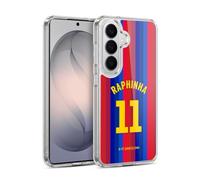 Head Case Designs sous Licence Officielle FC Barcelona Raphinha 2026/27 Kit Domicile Joueurs Coque en Gel [Qualité Militaire] Compatible avec Samsung Galaxy S26 Et Compatible avec MagSafe
