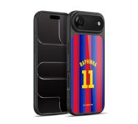 Head Case Designs sous Licence Officielle FC Barcelona Raphinha 2026/27 Kit Domicile Joueurs Coque en Gel renforcée [Protection de Qualité Militaire] Compatible avec Apple iPhone 17 Air