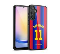 Head Case Designs sous Licence Officielle FC Barcelona Raphinha 2026/27 Kit Domicile Joueurs Coque en Gel renforcée [Protection de Qualité Militaire] Compatible avec Samsung Galaxy A25 5G