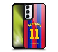 Head Case Designs sous Licence Officielle FC Barcelona Raphinha 2026/27 Kit Domicile Joueurs Coque en Gel renforcée [Protection de Qualité Militaire] Compatible avec Samsung Galaxy A55 5G