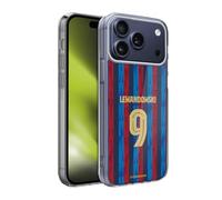 Head Case Designs sous Licence Officielle FC Barcelona Robert Lewandowski 2022/23 Joueurs Home Kit Coque en Gel [Protection de Qualité Militaire] Compatible avec Apple iPhone 17 Pro Max