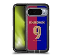 Head Case Designs sous Licence Officielle FC Barcelona Robert Lewandowski 2024/25 Joueurs Home Kit Étui Antichoc Ultra-Blindé Compatible avec Google Pixel 10 Pro XL