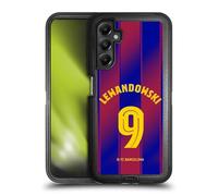 Head Case Designs sous Licence Officielle FC Barcelona Robert?Lewandowski 2025/26 Joueurs Home Kit Étui Antichoc Ultra-Blindé Compatible avec Samsung Galaxy A05s