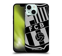 Head Case Designs sous Licence Officielle FC Barcelona Surdimensionné Crête Coque Dure pour l'arrière Compatible avec Apple iPhone 13 Mini