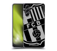 Head Case Designs sous Licence Officielle FC Barcelona Surdimensionné Crête Coque en Gel [Protection de Qualité Militaire] Compatible avec Samsung Galaxy S21 FE 5G Et Compatible avec MagSafe