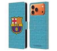 Head Case Designs sous Licence Officielle FC Barcelona Third 2019/20 Crête Kit Étui Portefeuille en Cuir Compatible avec Apple iPhone 17 Pro Max