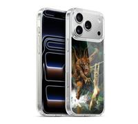 Head Case Designs sous Licence Officielle Frank Frazetta Girl and The Beast Rêve Médiéval Coque en Gel [Qualité Militaire] Compatible avec Apple iPhone 17 Pro Max Et Compatible avec MagSafe