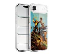 Head Case Designs sous Licence Officielle Frank Frazetta Indomptable Fantaisie Coque en Gel [Protection de Qualité Militaire] Compatible avec Apple iPhone 17 Air Et Compatible avec MagSafe