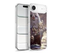 Head Case Designs sous Licence Officielle Frank Frazetta Kane on Golden Sea Rêve Médiéval Coque en Gel [Protection de Qualité Militaire] Compatible avec Apple iPhone 17 Air Et Compatible avec MagSafe