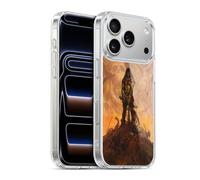 Head Case Designs sous Licence Officielle Frank Frazetta The Barbarian Rêve Médiéval Coque en Gel [Protection de Qualité Militaire] Compatible avec Apple iPhone 17 Pro Et Compatible avec MagSafe