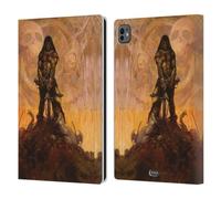 Head Case Designs sous Licence Officielle Frank Frazetta The Barbarian Rêve Médiéval Étui Portefeuille en Cuir Compatible avec Apple iPad Pro 11 M4 2024