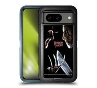 Head Case Designs sous Licence Officielle Freddy VS. Jason Freddy Contre Jason Graphiques Étui Antichoc Ultra-Blindé Compatible avec Google Pixel 8