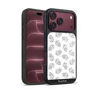 Head Case Designs sous Licence Officielle Frida Kahlo Coeur Blanc Typographie Coque en Gel renforcée [Protection de Qualité Militaire] Compatible avec Apple iPhone 18 Pro