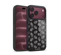 Head Case Designs sous Licence Officielle Frida Kahlo Coeur Noir Typographie Coque en Gel renforcée [Protection de Qualité Militaire] Compatible avec Apple iPhone 18 Pro