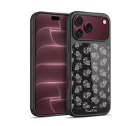 Head Case Designs sous Licence Officielle Frida Kahlo Coeur Noir Typographie Coque en Gel renforcée [Protection de Qualité Militaire] Compatible avec Apple iPhone 18 Pro Max