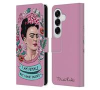 Head Case Designs sous Licence Officielle Frida Kahlo Féminisme Art Et Citations Étui Portefeuille en Cuir Compatible avec Samsung Galaxy S26