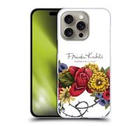 Head Case Designs sous Licence Officielle Frida Kahlo Liasse Florals Rouge Coque Dure pour l'arrire Compatible avec Apple iPhone 16 P