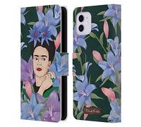 Head Case Designs sous Licence Officielle Frida Kahlo Lys Portrait 3 Étui Portefeuille en Cuir Compatible avec Apple iPhone 11