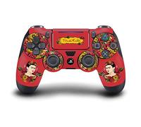 Head Case Designs sous Licence Officielle Frida Kahlo Potrait Modèles Floral Vinyle Autocollant De Jeu Peau Autocollant Couverture Compatible avec Sony PlayStation 4 PS4 DualShock 4 Controller