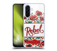 Head Case Designs sous Licence Officielle Frida Kahlo Rebelle Typographie 2 Coque en Gel [Protection de Qualité Militaire] Compatible avec Samsung Galaxy A26 5G