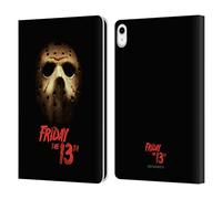 Head Case Designs sous Licence Officielle Friday The 13th 2009 Affiche Jason Voorhees Graphiques Étui Portefeuille en Cuir Compatible avec Apple iPad 10.9 2022/2025