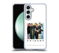 Head Case Designs sous Licence Officielle Friends TV Show Acteurs Logos Coque en Gel [Protection de Qualité Militaire] Compatible avec Samsung Galaxy S23 FE 5G