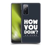 Head Case Designs sous Licence Officielle Friends TV Show How You Doin' Citations Coque Dure pour l'arrière Compatible avec Samsung Galaxy S20 FE / 5G