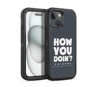 Head Case Designs sous Licence Officielle Friends TV Show How You Doin' Citations Étui Antichoc Ultra-Blindé Compatible avec Apple iPhone 15