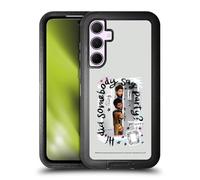 Head Case Designs sous Licence Officielle Friends TV Show Somebody Say Party Art Doodle Étui Antichoc Ultra-Blindé Compatible avec Samsung Galaxy A35 5G