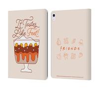 Head Case Designs sous Licence Officielle Friends TV Show Tastes Like Feet Art Clé Étui Portefeuille en Cuir Compatible avec Apple iPad Air 13 2024/2025