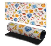 Head Case Designs sous Licence Officielle Gilmore Girls Icones Graphiques 23.62 x 11.81 x 0.12 inches (600 x 300 mm) - L Tapis De Souris pour Jeux Bureau PC Clavier