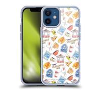 Head Case Designs sous Licence Officielle Gilmore Girls Icones Graphiques Coque en Gel [Protection de Qualité Militaire] Compatible avec Apple iPhone 12 Mini Et Compatible avec MagSafe