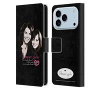 Head Case Designs sous Licence Officielle Gilmore Girls Le Destin Les a Créés Graphiques Étui Portefeuille en Cuir Compatible avec Apple iPhone 17 Pro