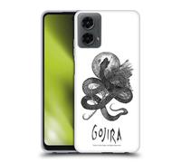 Head Case Designs sous Licence Officielle Gojira Film Serpent Graphiques Coque en Gel [Protection de Qualité Militaire] Compatible avec Motorola Moto G (2024)