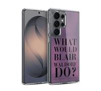 Head Case Designs sous Licence Officielle Gossip Girl Qu'est Ce Que Blair Graphiques Coque en Gel [Protection de Qualité Militaire] Compatible avec Samsung Galaxy S26 Ultra