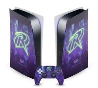 Head Case Designs sous Licence Officielle Gotham Knights Robin Art De Personnage Vinyle Plaque Frontale Autocollant De Jeu Peau Autocollant Couverture Compatible avec Sony PS5 Digital & DualSense