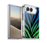 Head Case Designs sous Licence Officielle Grace Illustration Ombré Zèbre Empreinted De Animaux Coque en Gel [Qualité Militaire] Compatible avec Apple iPhone Duo Et Compatible avec MagSafe