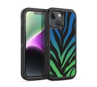 Head Case Designs sous Licence Officielle Grace Illustration Ombré Zèbre Empreinted De Animaux Étui Antichoc Ultra-Blindé Compatible avec Apple iPhone 14