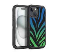 Head Case Designs sous Licence Officielle Grace Illustration Ombré Zèbre Empreinted De Animaux Étui Antichoc Ultra-Blindé Compatible avec Apple iPhone 15