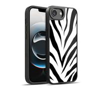 Head Case Designs sous Licence Officielle Grace Illustration Zèbre Empreinted De Animaux Coque en Gel renforcée [Protection de Qualité Militaire] Compatible avec Apple iPhone 16e / iPhone 17e