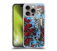Head Case Designs sous Licence Officielle Grateful Dead Bertha Crâne Roses Tendances Coque en Gel [Protection de Qualité Militaire] Compatible avec Apple iPhone 16 Pro Et Compatible avec MagSafe
