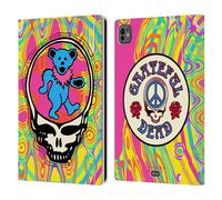 Head Case Designs sous Licence Officielle Grateful Dead Ours Tendances Étui Portefeuille en Cuir Compatible avec Apple iPad Pro 11 M4 2024